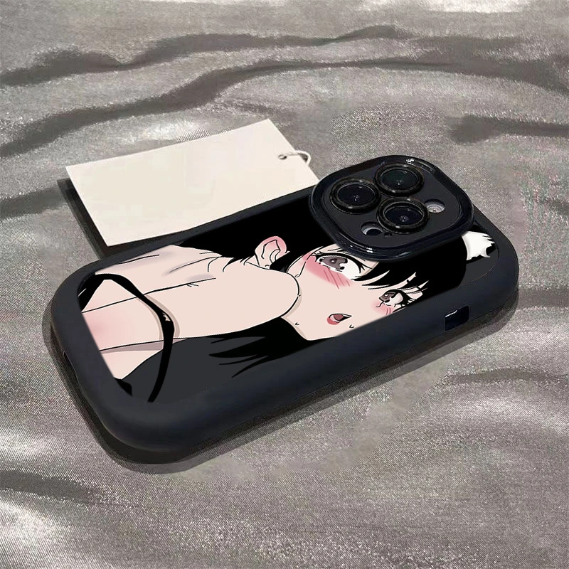 动漫猫娘苹果14promax手机壳iphone15全包11硅胶13pro高级12p软13
