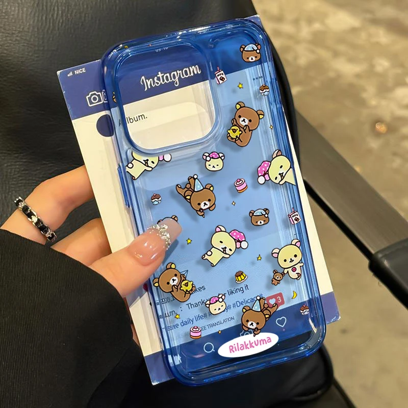 可爱小熊适用iphone15 14promax苹果11手机壳13软胶12防摔8xr卡通