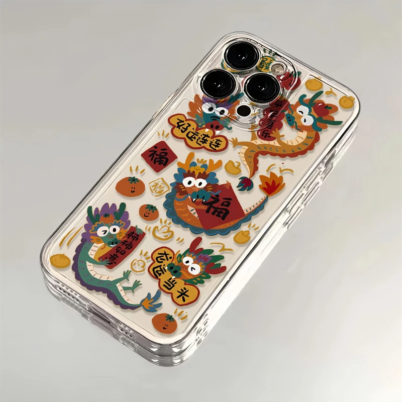 龙运当头苹果15手机壳iphone14promax高级13硅胶12透明11全包XSXR