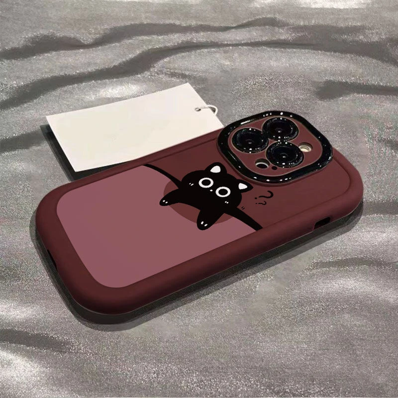 适用苹果15手机壳13Pro简约iPhone15Pro趣味1412防摔11xr女87p