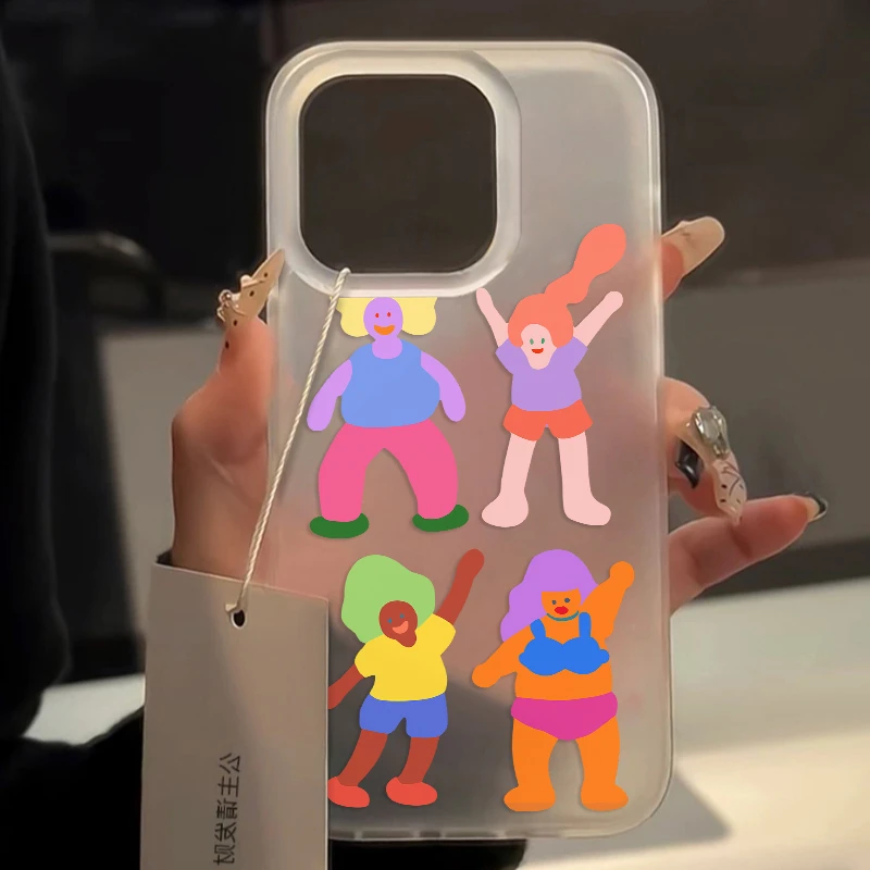 搞怪漫画人iphone15苹果14_13promax手机壳11软壳6s_7_8p卡通12xs