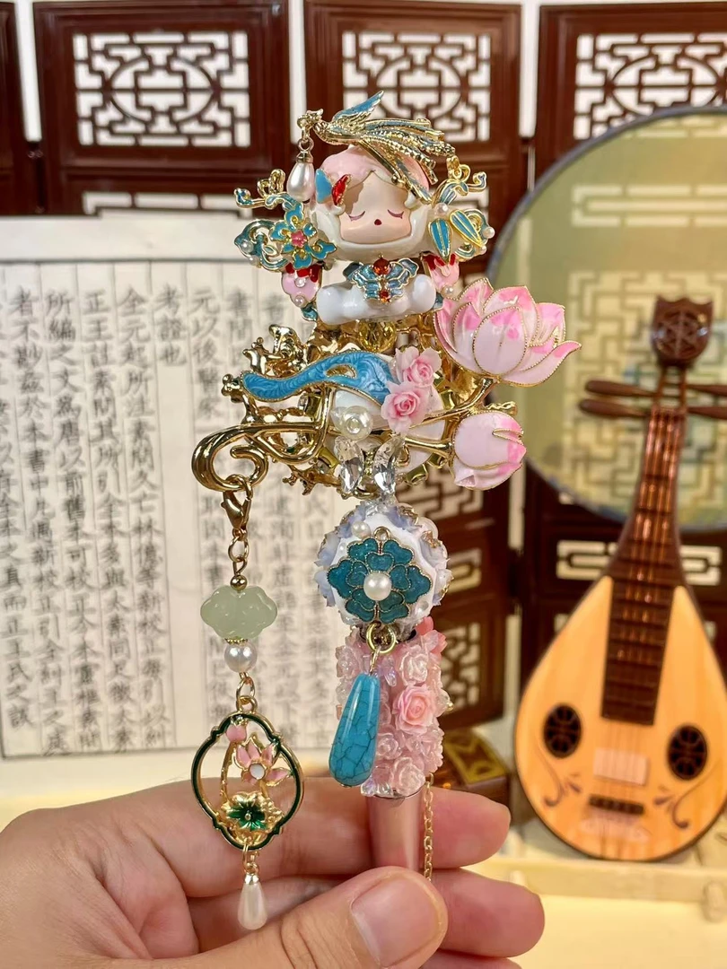 【江南七月荷】手作古风仙气重工笔高颜值正版sp娃笔独one无two版