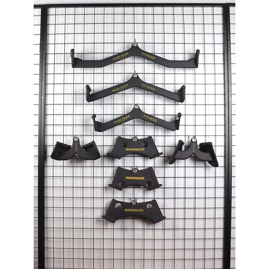 龙门架拉背把手配件高位下拉低拉练背健身训练把手多功能健身器材