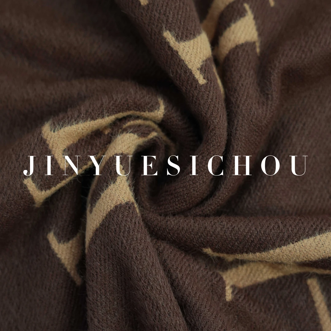 【心意佳作】高端秋冬新款新中式围巾披肩55*200（Z052）