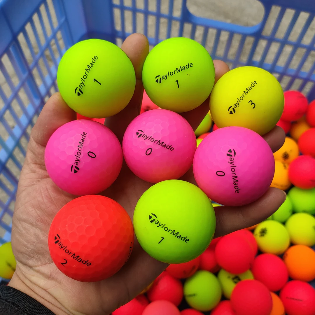 高尔夫球  泰勒梅 Tileist 彩球 磨砂彩球 二三四层球 下场比赛球
