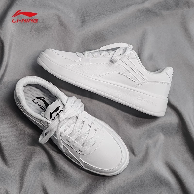 李宁男鞋空军一号2025秋季新款运动休闲鞋子滑板惟吾板鞋小白鞋男