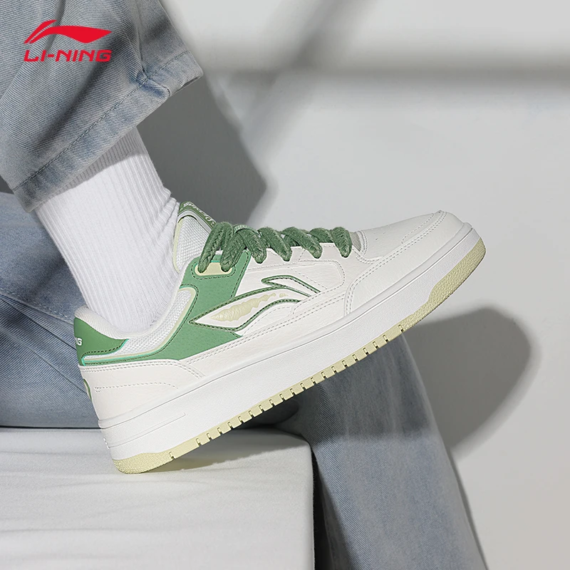 李宁女鞋天迹板鞋休闲鞋官方正品夏季新款舒适百搭潮流低帮运动鞋