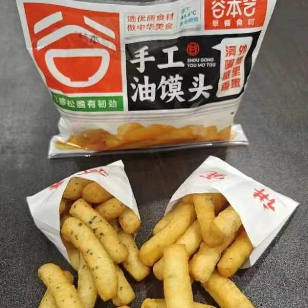 河南特色早餐油馍头茴香葱香油条麻辣烫串串火锅店早餐300g/包