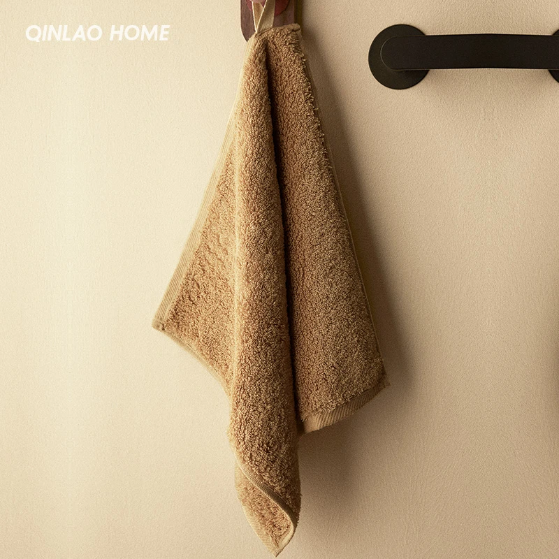 勤劳埃及棉小方巾纯棉家用柔软吸水儿童毛巾擦手洗脸毛巾3条装