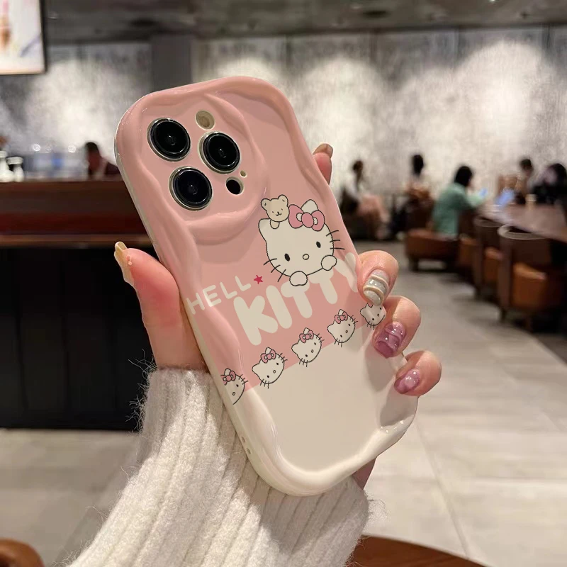 凯蒂猫苹果14promax防摔12荣耀11小米15手机壳VIVO软壳OPPO华为13