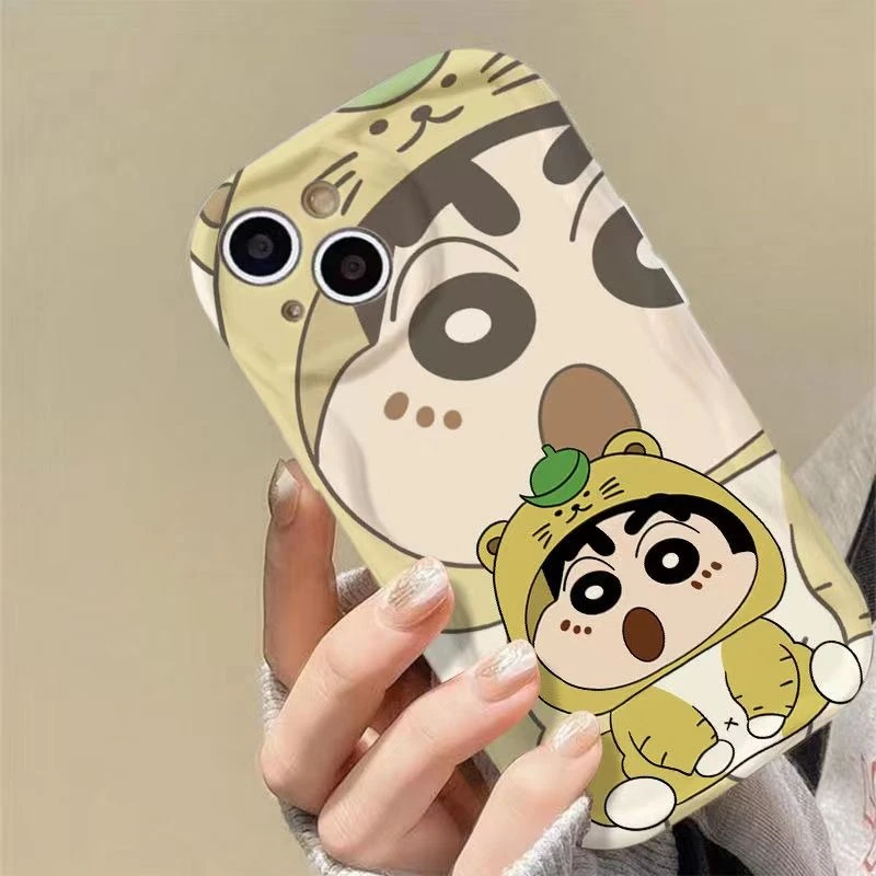 睡衣小新iPhone15/14/13/12苹果小米华为手机壳OPPOVIVO荣耀11Pro