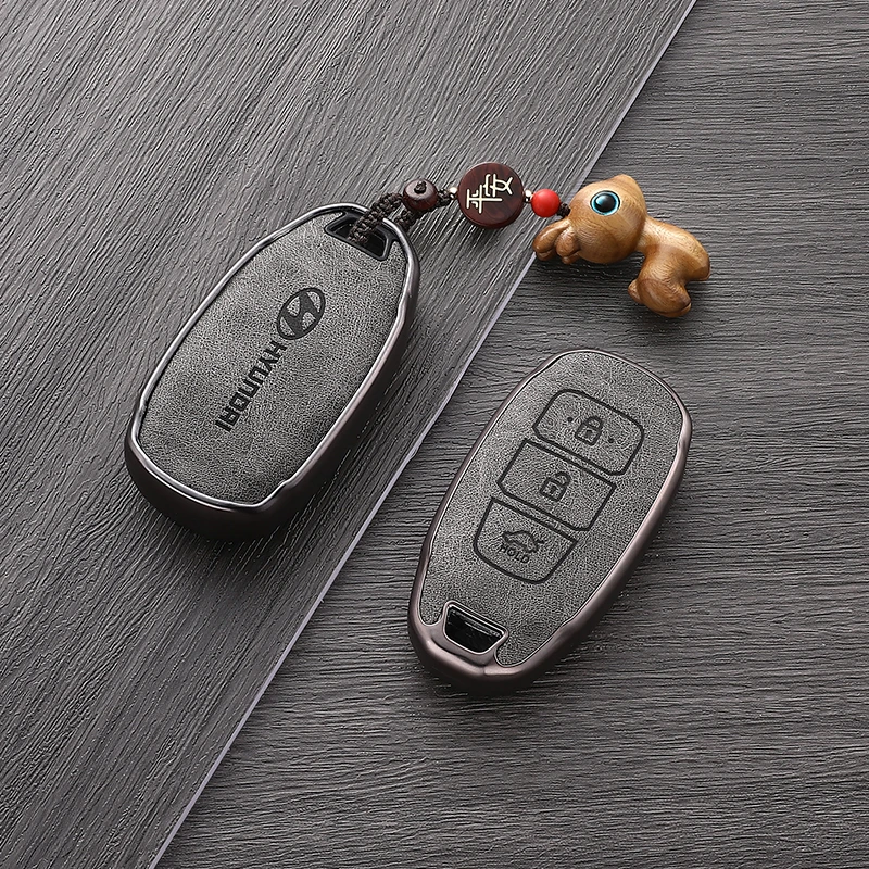 北京现代钥匙套ix35朗动名图领动伊兰特悦动ix25瑞纳菲斯塔悦纳扣