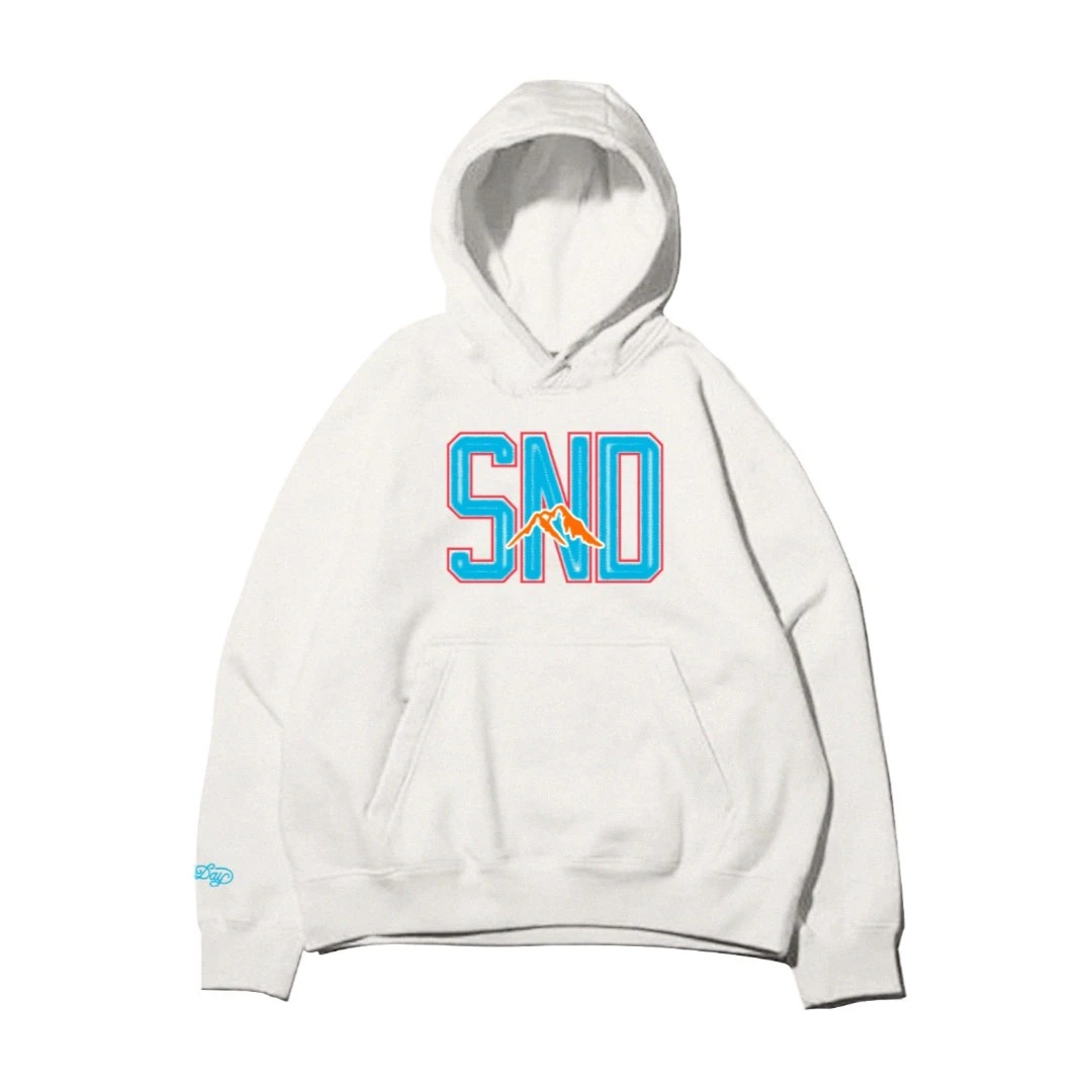 SNOWDAY MOUNTAINHOODIE雪山重磅加绒宽松连帽卫衣帽衫Capper同款