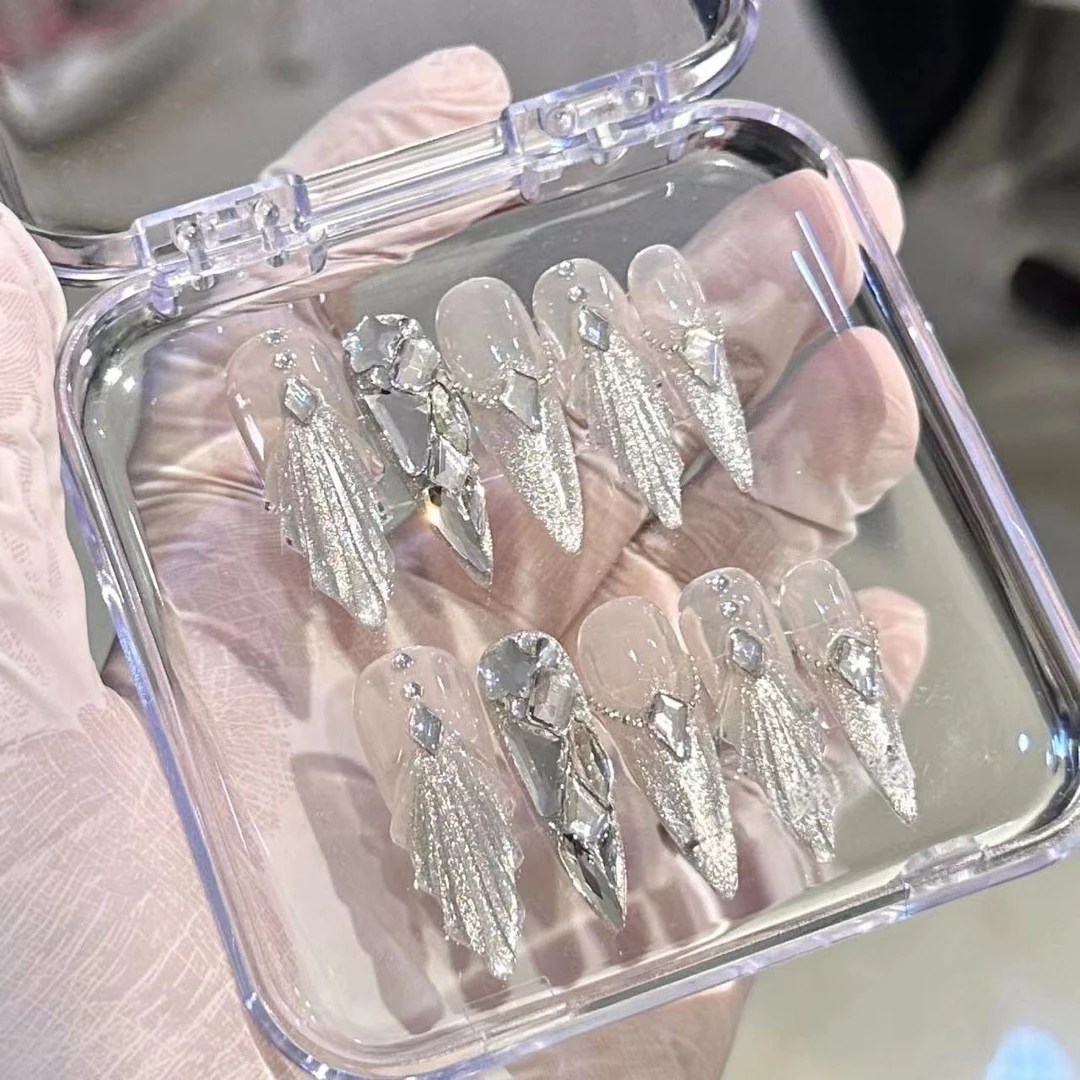 【扣号过款】纯手工穿戴甲两单包邮 下单编码备注NO退NO换