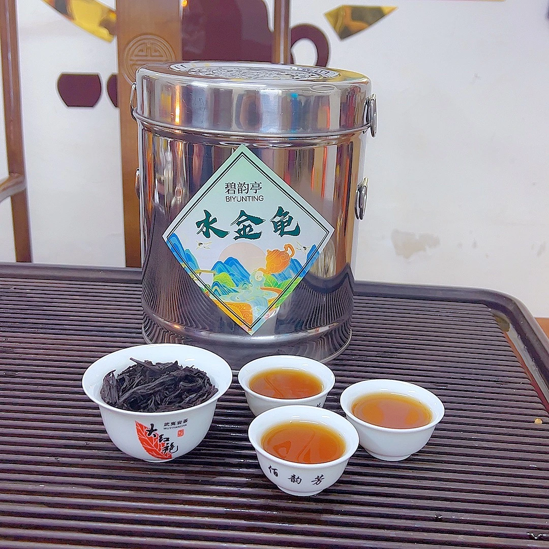 水金龟浓香型一斤一桶岩茶
