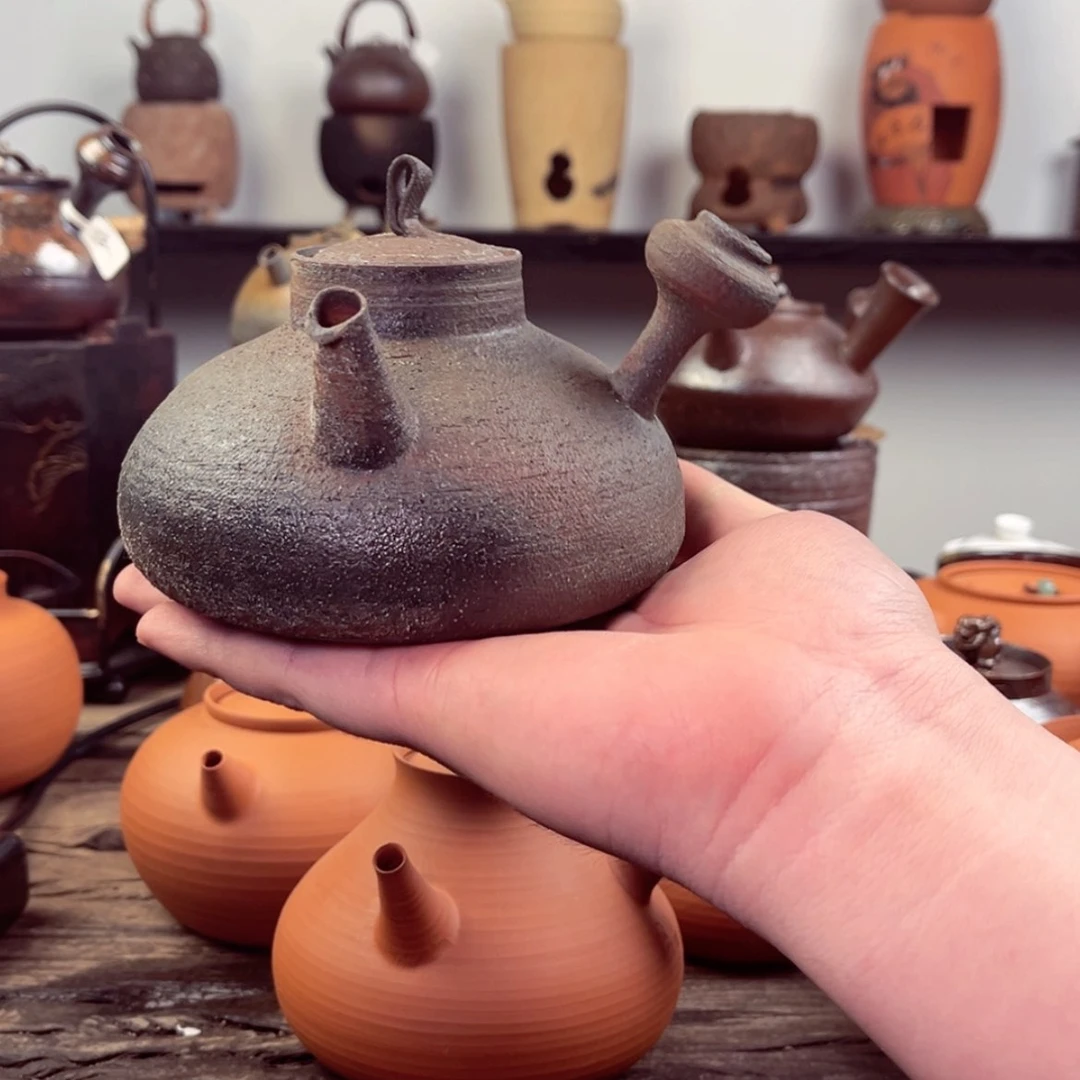 【闪购商品】紫砂壶吉***?500cc古龙窑柴烧
