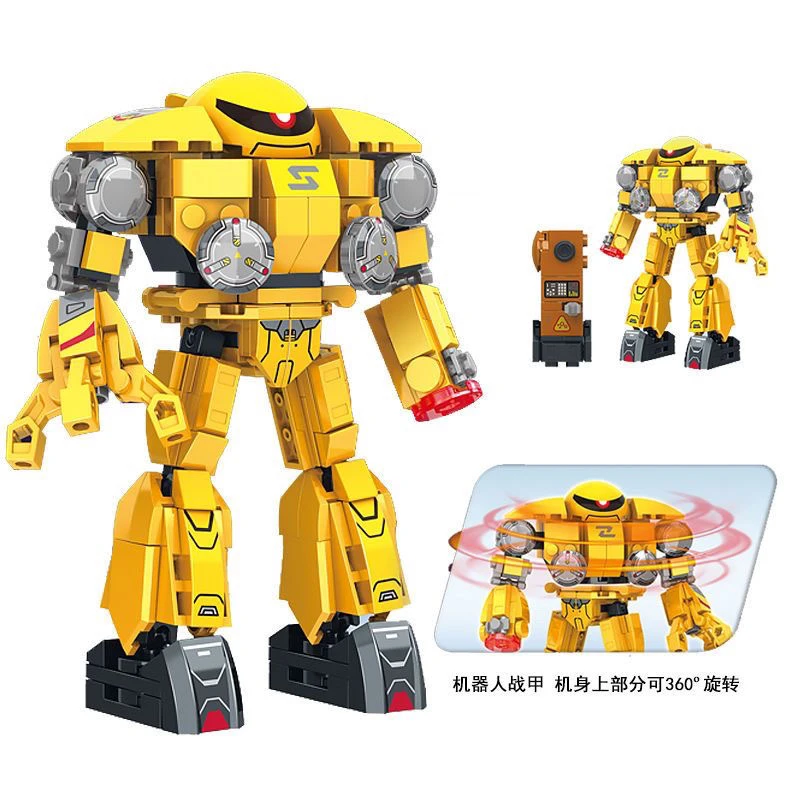 独眼巨人大追击玩具总动员巴拼装积木玩具生日礼物