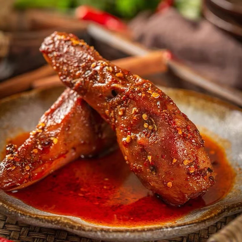 160g*2袋（4个）谢霸香辣鸭头冷吃鲜嫩麻辣即食开袋系列解馋零食