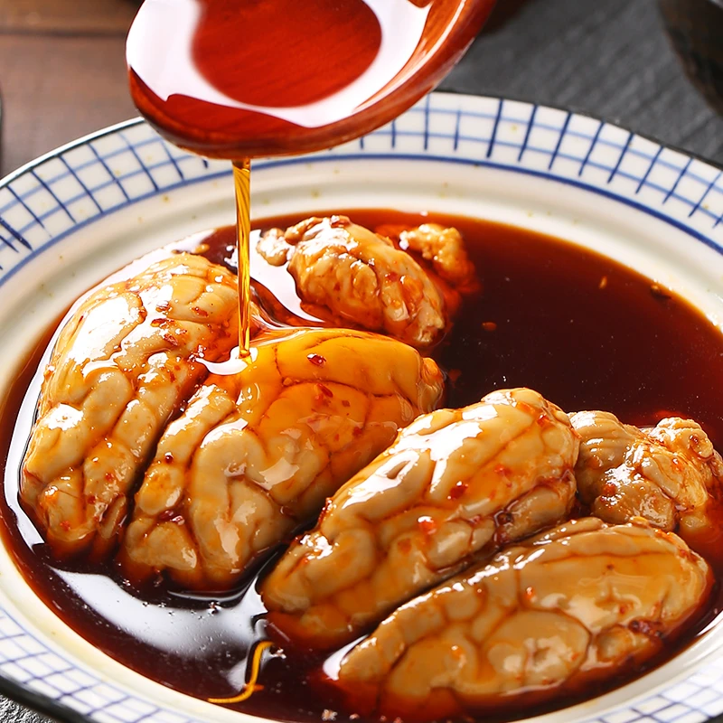 160g【2只装】谢霸猪脑花香辣细腻即食 回味 多味