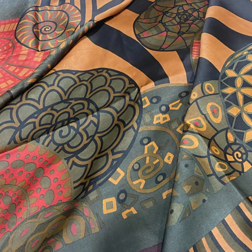 利兴祥利兴祥香云纱非遗文化纯手工制作中高端面料【桑蚕丝】气质