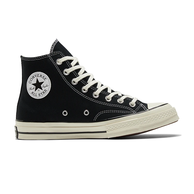 CONVERSE匡威官方 Chuck 70经典帆布男女休闲运动鞋黑色 162050C