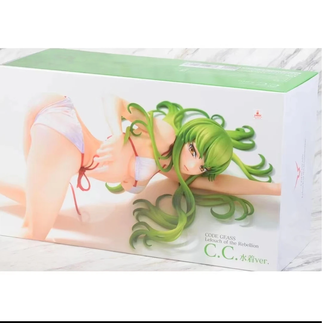 叛逆的鲁路修 C.C 泳装趴姿 造型 美少女 摆件手办 彩盒