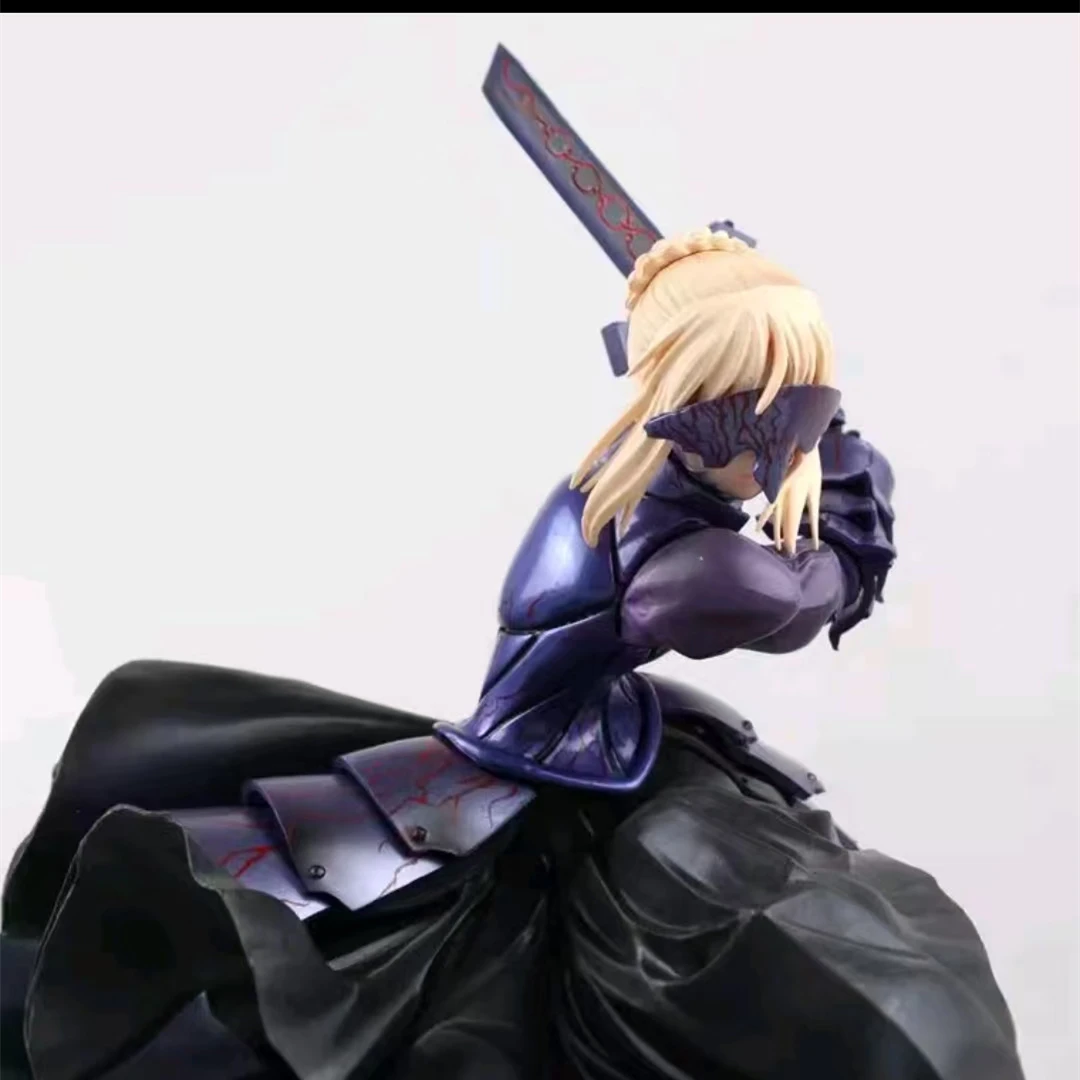 FGO 命运之夜 Fate 黑塞巴SABER 卑王铁锤 模型摆件 盒装手办公仔