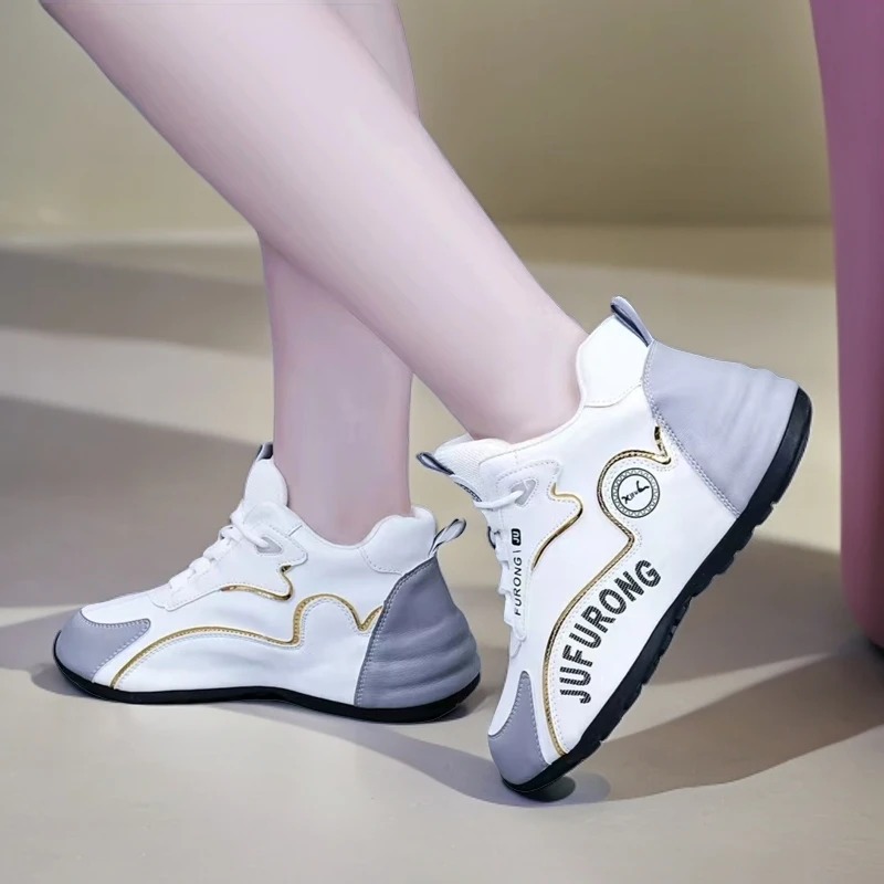 【秋冬加绒】时尚休闲运动鞋男女同款软底鞋厚底减震鞋跳舞鞋老爹鞋