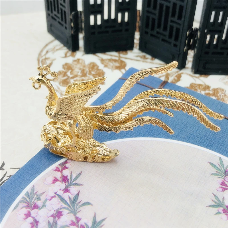 【正阳】合金立体祥云凤凰材料（买三送二）