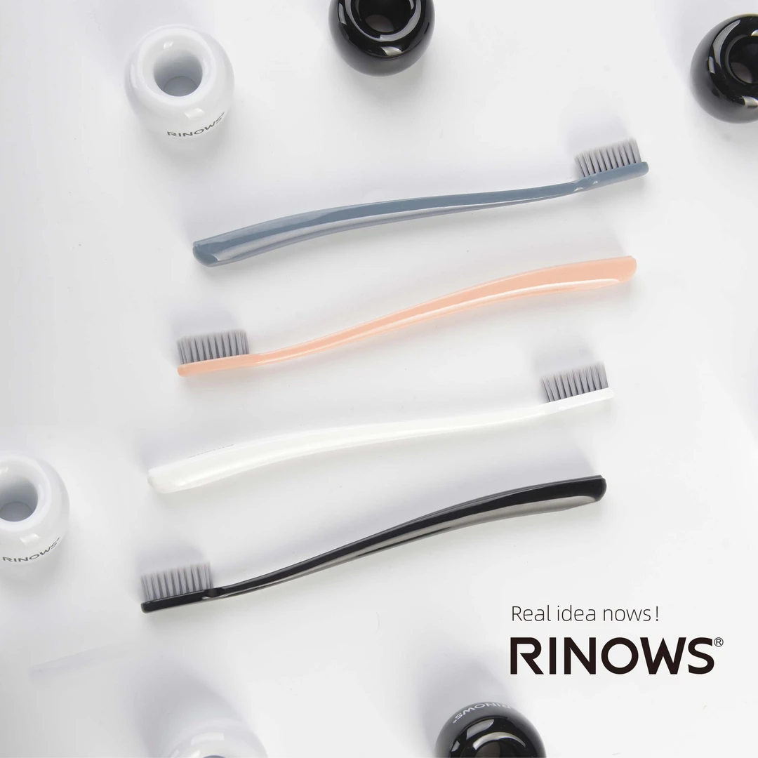 RINOWS瑞那士R19-201银离子超细软毛舌苔清洁简约洁牙护龈牙刷
