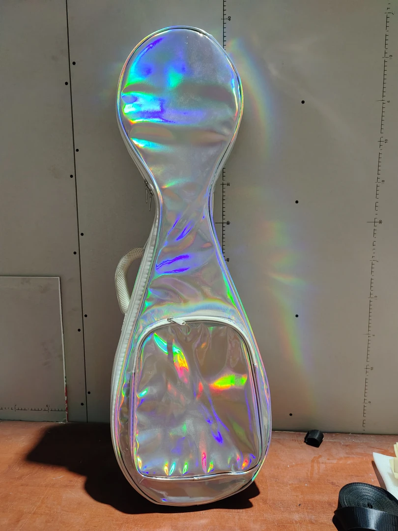 琵琶高档加厚减震成人漆皮镭射包