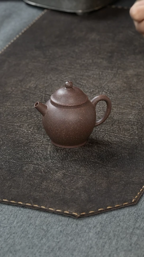 【闪购商品】紫砂茶案全手工鲨鱼皮巨轮珠130cc