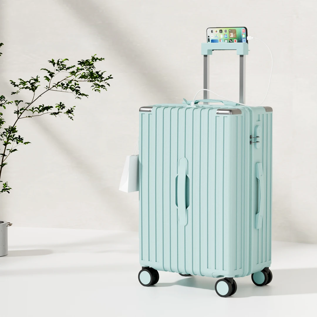 2024加大加宽37开行李箱多功能20寸登机男女同款旅行箱24寸大容量