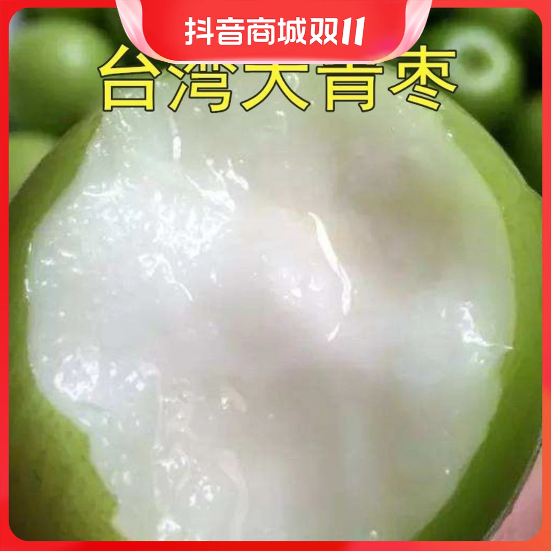 台湾牛奶特大青枣嫁接枣树苗贵妃蜜枣脆甜水分多全国种植当年结果