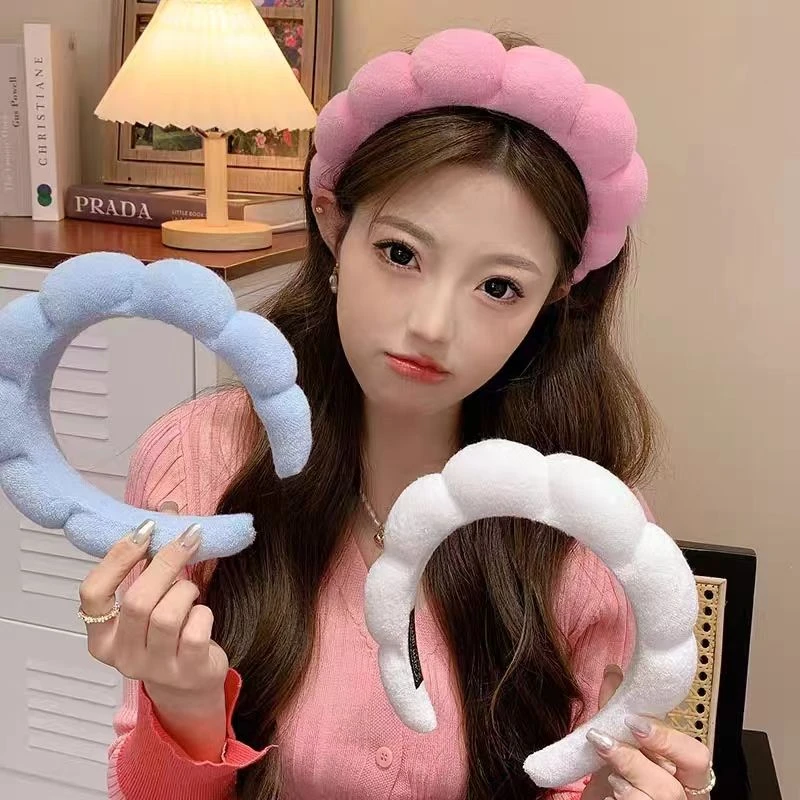 海绵发箍女款化妆专用头箍高颅顶发卡网红洗脸发捆头饰2023年新款