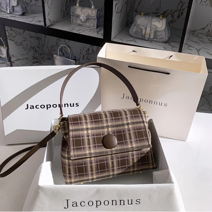 【HOM TO MIND】2024新款潮高级感小众大容量通勤单肩斜挎托特包女