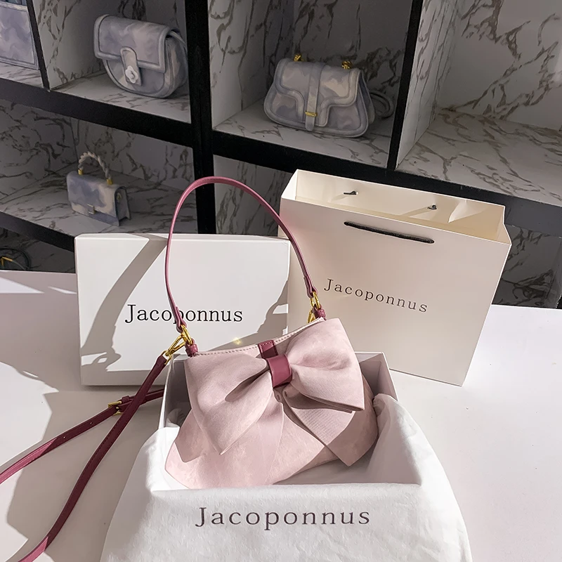 【HOM TO MIND】2024新款百搭时尚单肩腋下小众设计师女包轻奢真皮