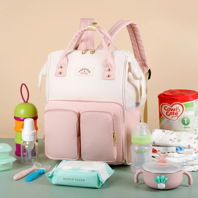 新款妈咪包母婴包大容量宝妈外出包年轻妈妈网红外出背包遛娃包
