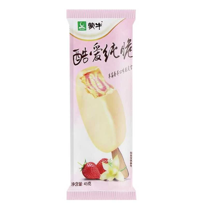 蒙牛纯脆草莓脆皮3支
