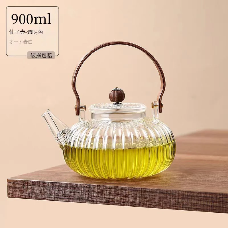 加厚耐热玻璃茶壶家用电陶炉煮茶壶带过滤烧水壶