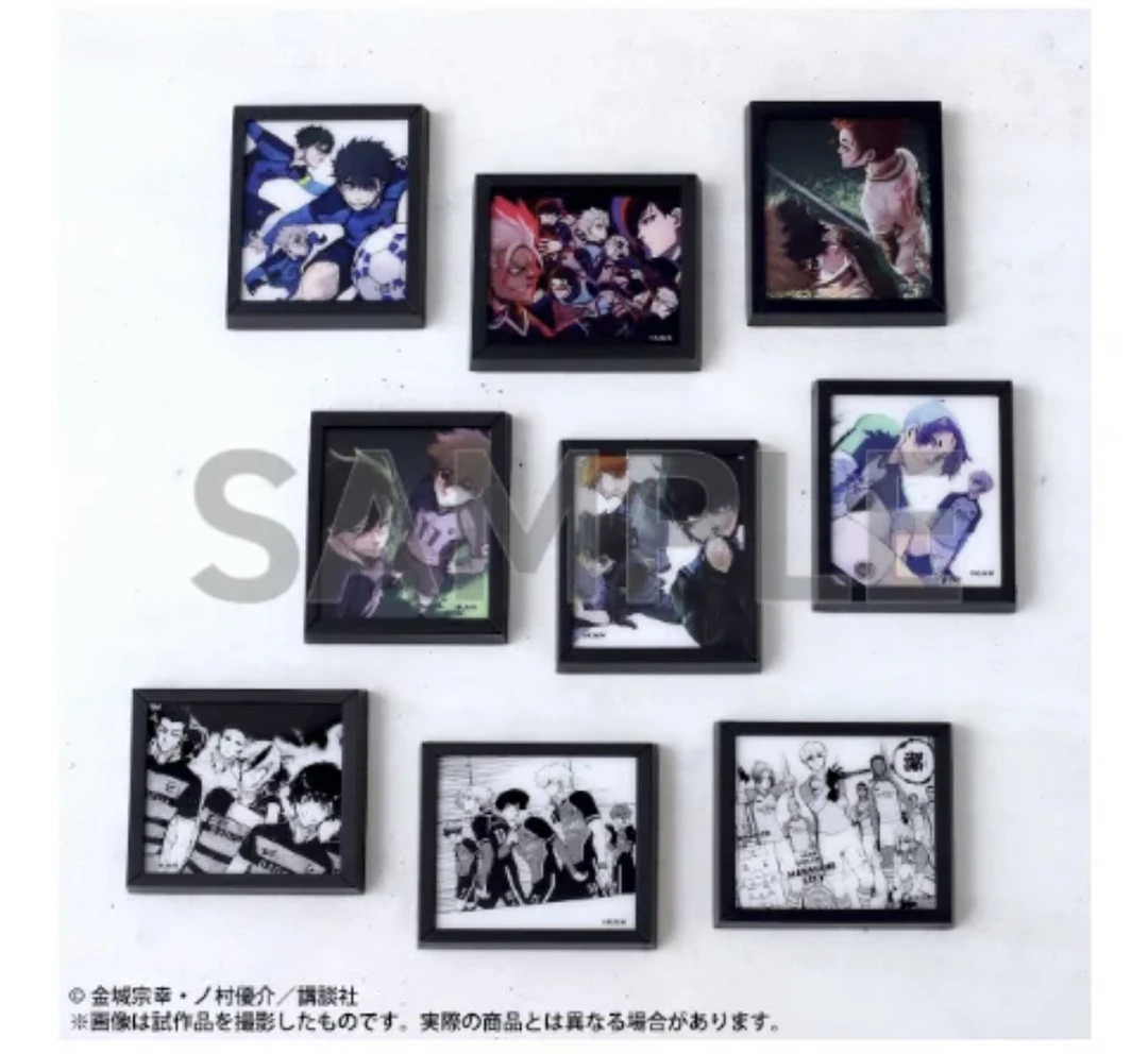 蓝色监狱冰箱贴 原画展立体冰箱贴框 日版盲抽  千切nagi周边现货