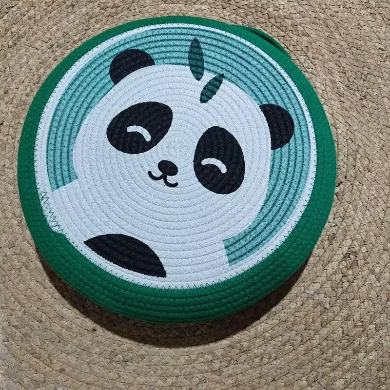 [卡通印花家居坐垫】棉绳榻榻米飘窗阳台休闲坐垫蒲团客厅耐磨耐用