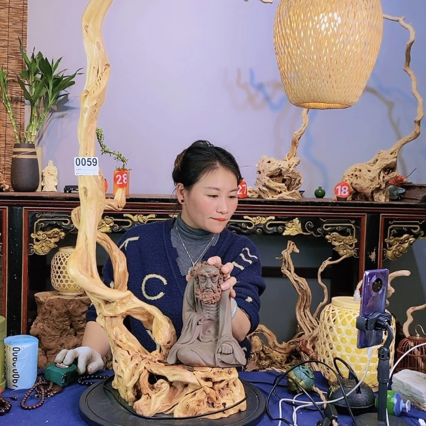 【闪购商品】1根雕遥***客