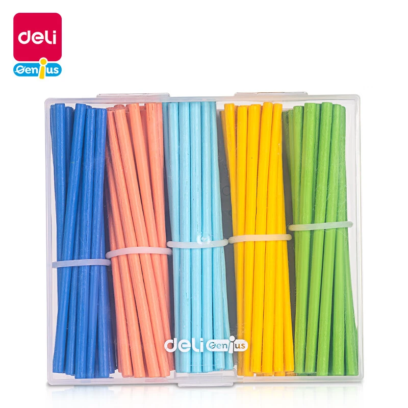 得力YX445木质计数棒套装小学生学具1套 小学生数学几何学具