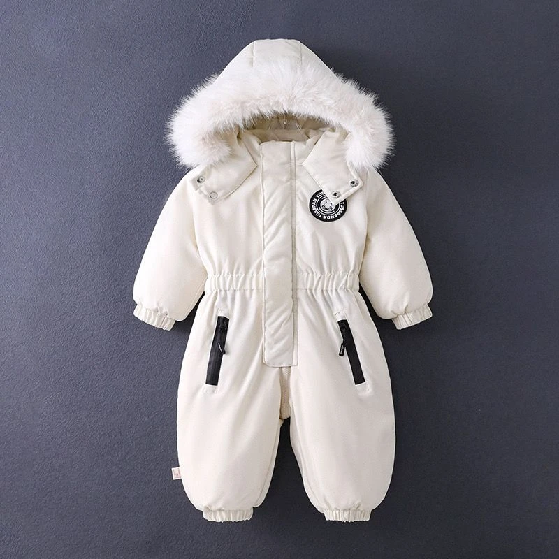 品巴拉巴拉婴幼儿童宝宝滑雪服男女童服棉袄生儿爬连体衣冬季