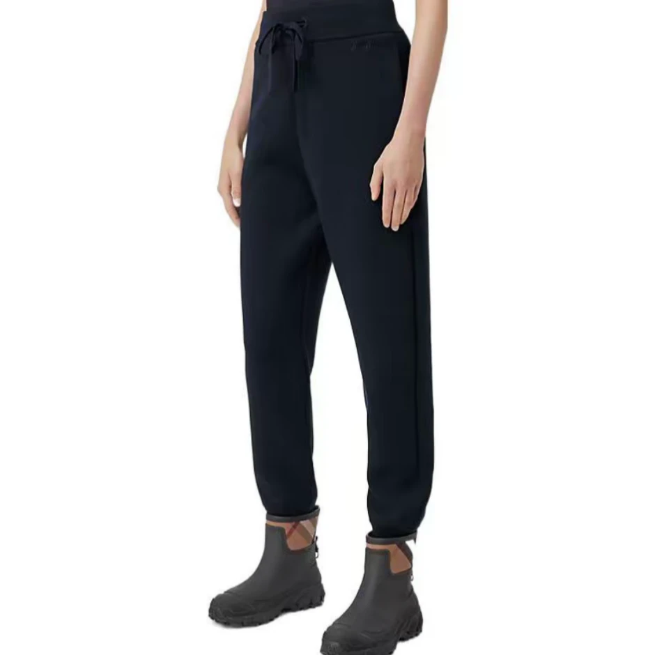 未使用 BURBERRY/博柏利 女士徽标刺绣羊绒针织裤 WSP20021