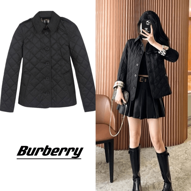 全新未使用 BURBERRY/博柏利 女士棉服外套 wco20077