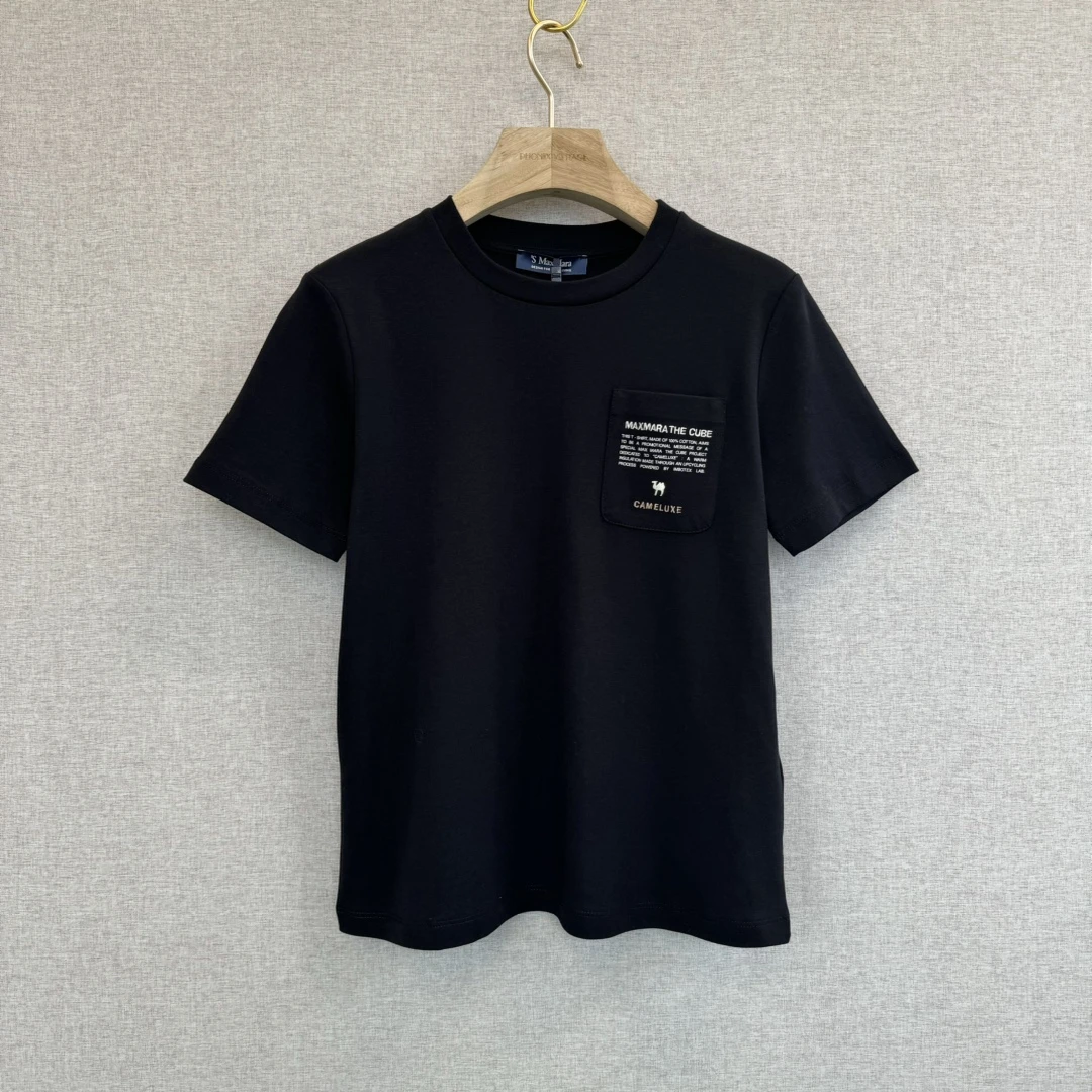 未使用 MaxMara S Maxmara sax 女士短袖T恤 Wts10083