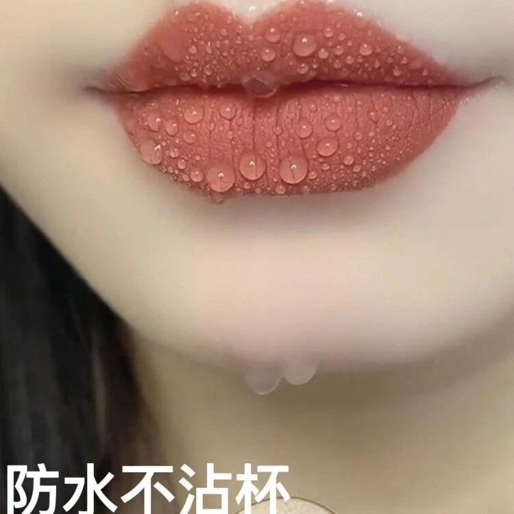 主播推荐肉桂色口红不掉色不脱色豆沙色防水自然黄皮素颜显白哑光