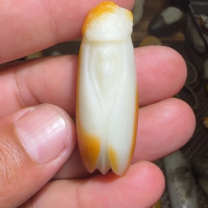 和田玉吊坠(不含链)未镶嵌